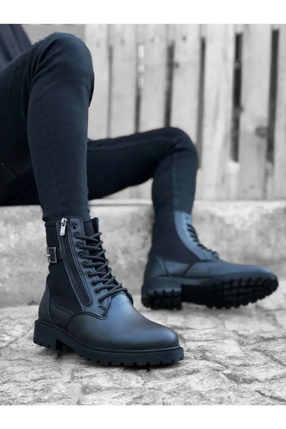 چکمه های کلاسیک مردانه زیپ دار - 1912 چکمه های کلاسیک مردانه زیپ دار - 1912