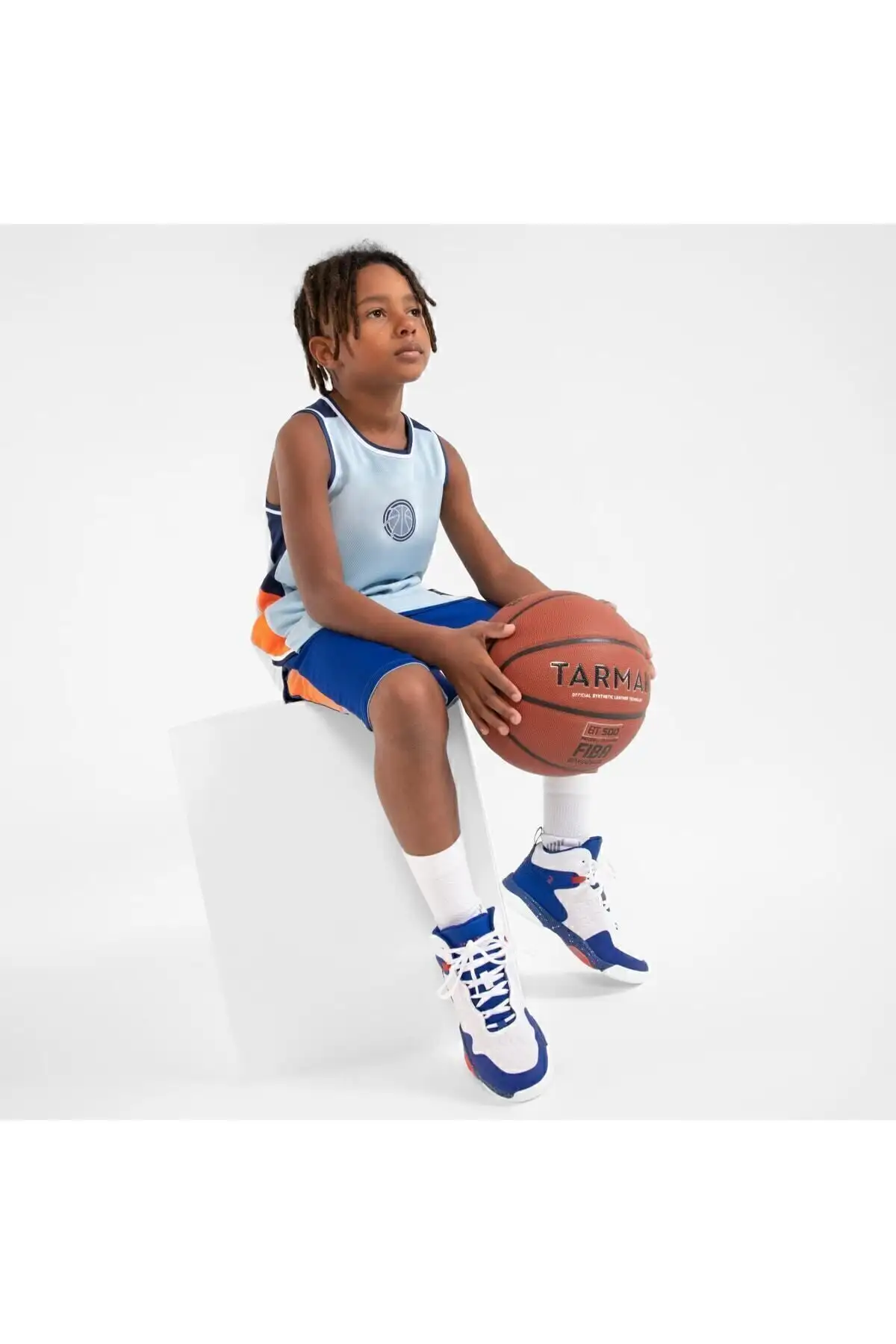 کفش بسکتبال بچه گانه تارمک - سفید / آبی / قرمز - Ss500h - 1425 کفش بسکتبال بچه گانه تارمک - سفید / آبی / قرمز - Ss500h - 1425