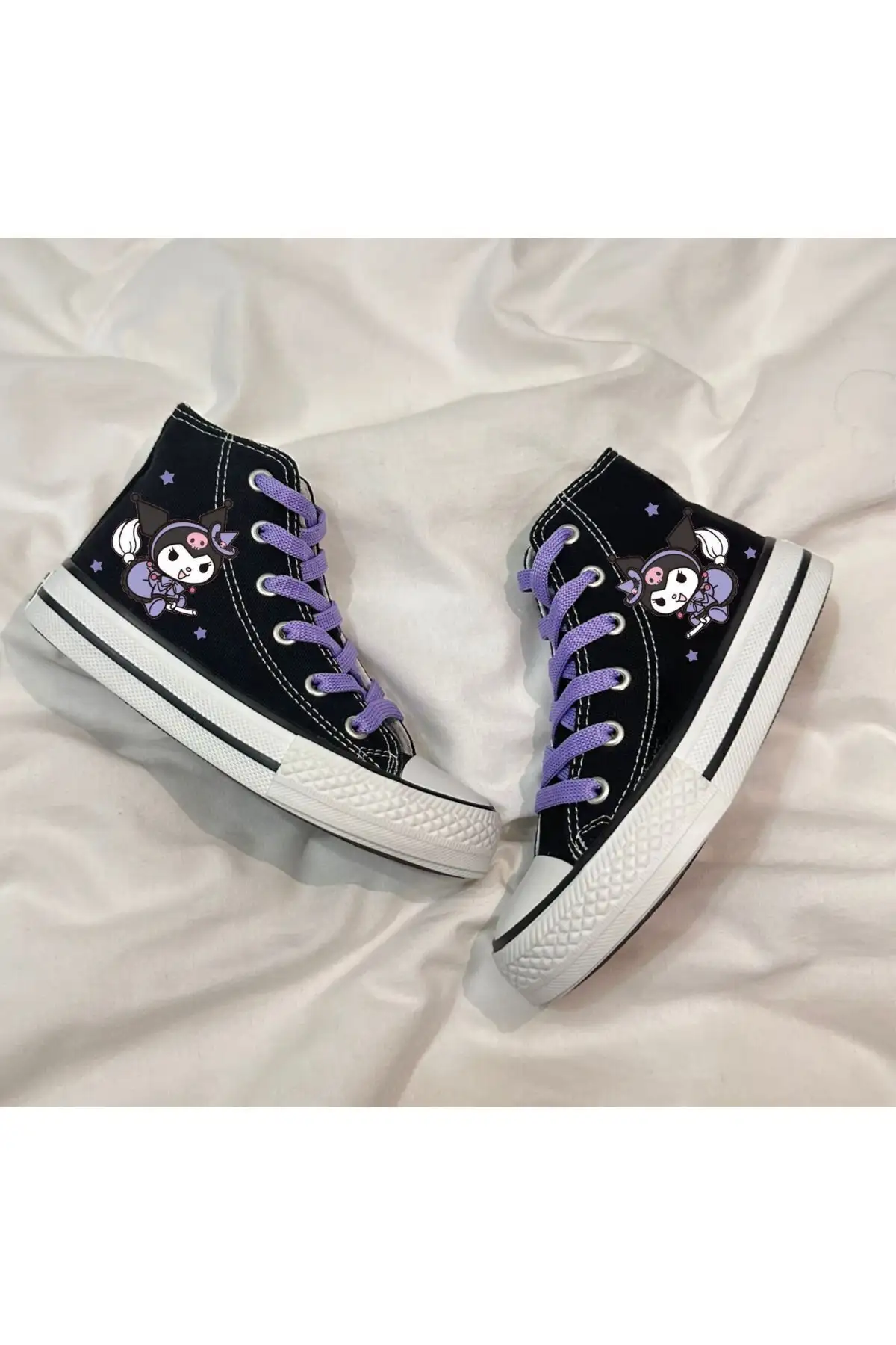 پرینت کورومی توری یاسی کتانی بچه گانه مشکی - 1399 پرینت کورومی توری یاسی کتانی بچه گانه مشکی - 1399