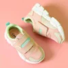 کفش ورزشی بچه گانه ارتوپدی Velcro Flexible تنفسی یونیسکس مشبک - 1419