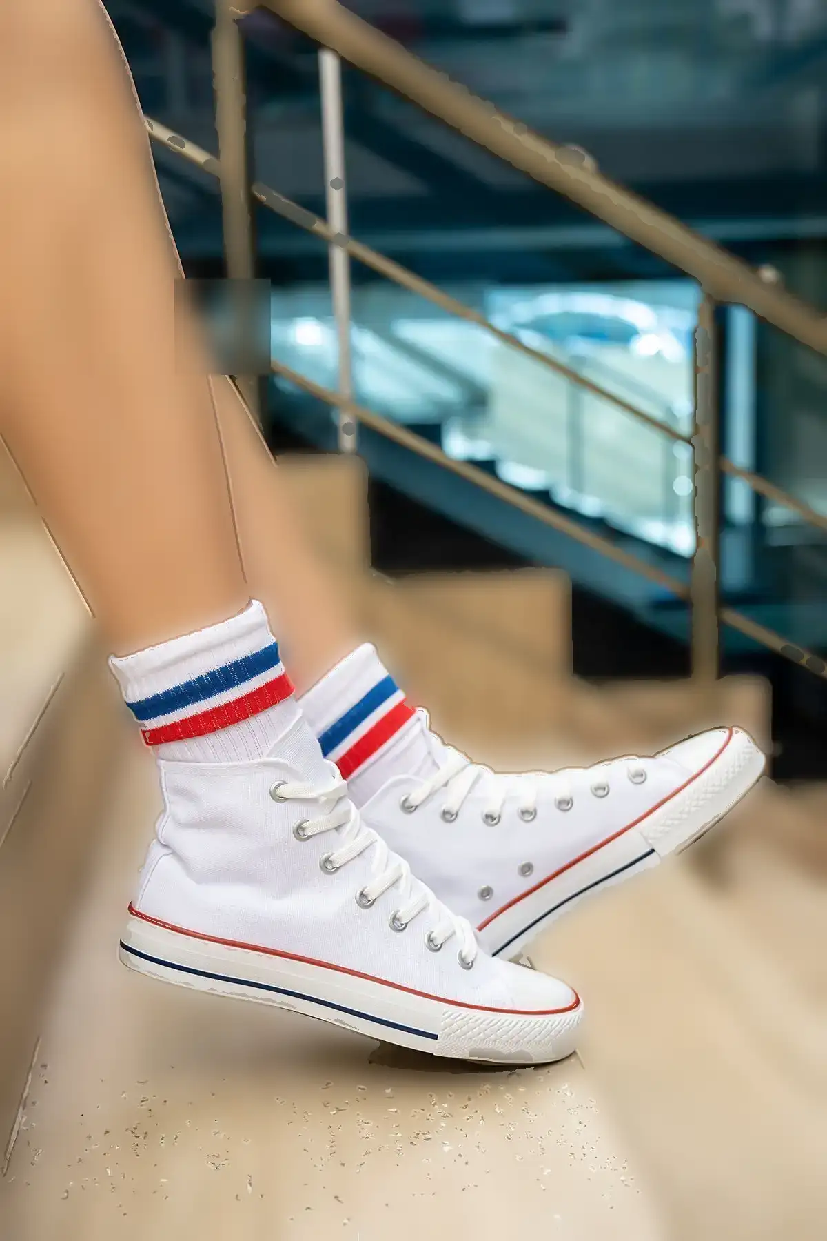 کفش کتانی یونیکس مدل کتانی بلند بلند - 2257 کفش کتانی یونیکس مدل کتانی بلند بلند - 2257