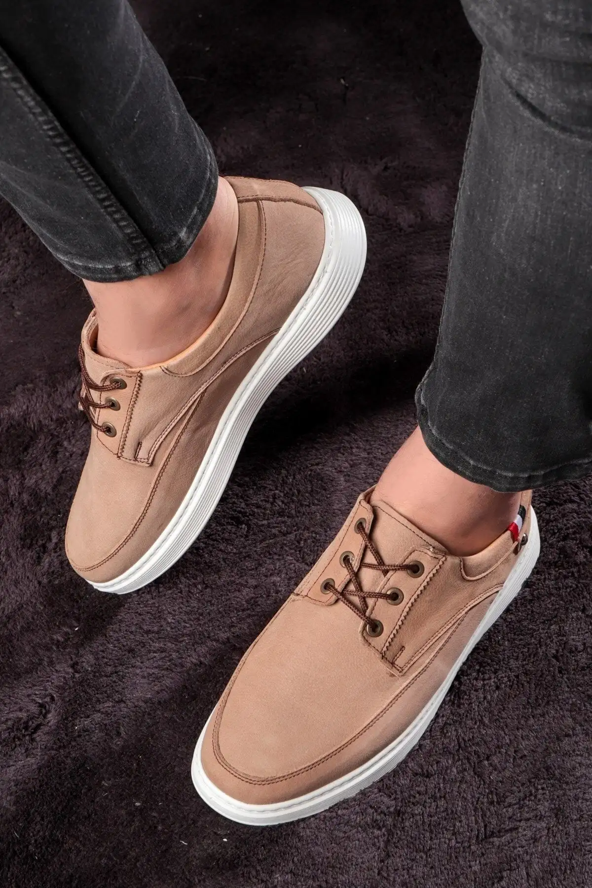 کفش روزانه مردانه چرم اصل، کفش تابستانی، کفش سبک - 1868 کفش روزانه مردانه چرم اصل، کفش تابستانی، کفش سبک - 1868