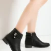 پوست سیاه پوست فلیپ زیپ زپرس گاه به گاه زمستان Slip PTK013 - 2384