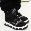 BOT LACık و Zipper Boy Bot Black - 2356