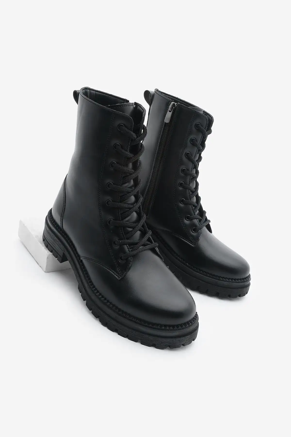 Zippered Bot Postal Women فاقد فاقد پایه Celare Black - 2389 Zippered Bot Postal Women فاقد فاقد پایه Celare Black - 2389