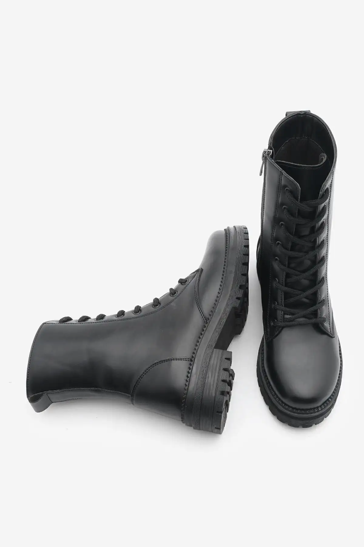 Zippered Bot Postal Women فاقد فاقد پایه Celare Black - 2389 Zippered Bot Postal Women فاقد فاقد پایه Celare Black - 2389