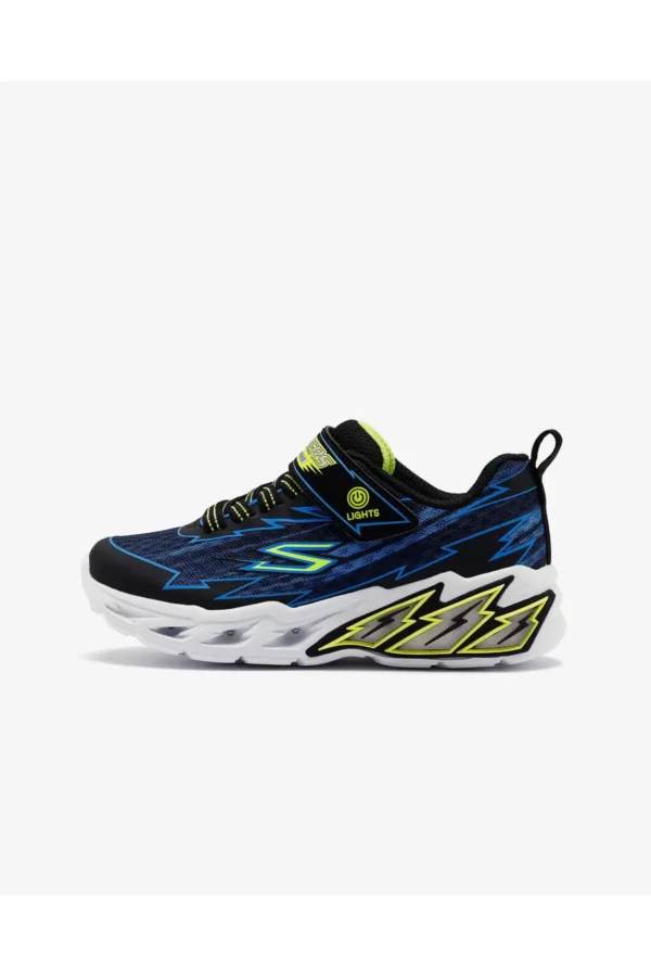 Light Storm 2.0 - Bolt-brights Big Boy Black Lighted Sports Shoes 400149l Bkbl - 1472
