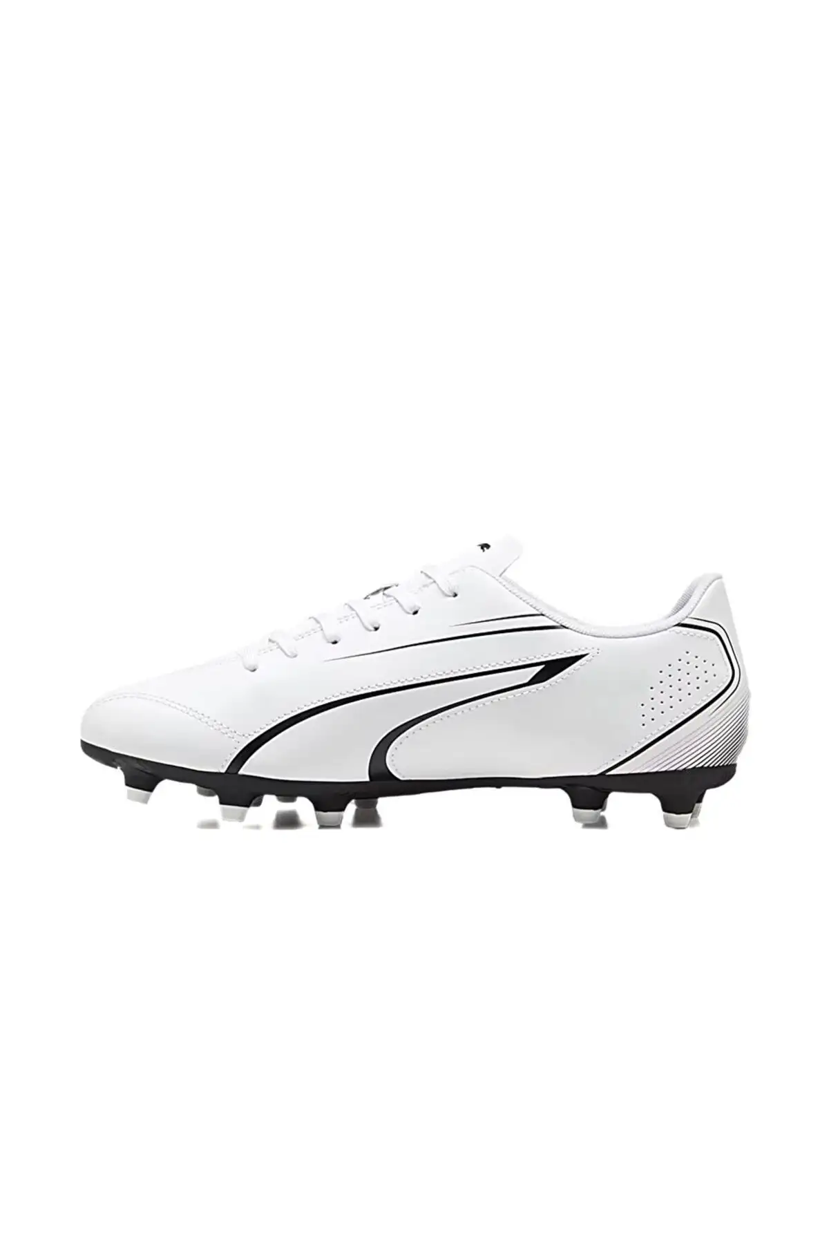 کفش فوتبال Vitoria Fg/Ag Astroturf and Turf White - 2065