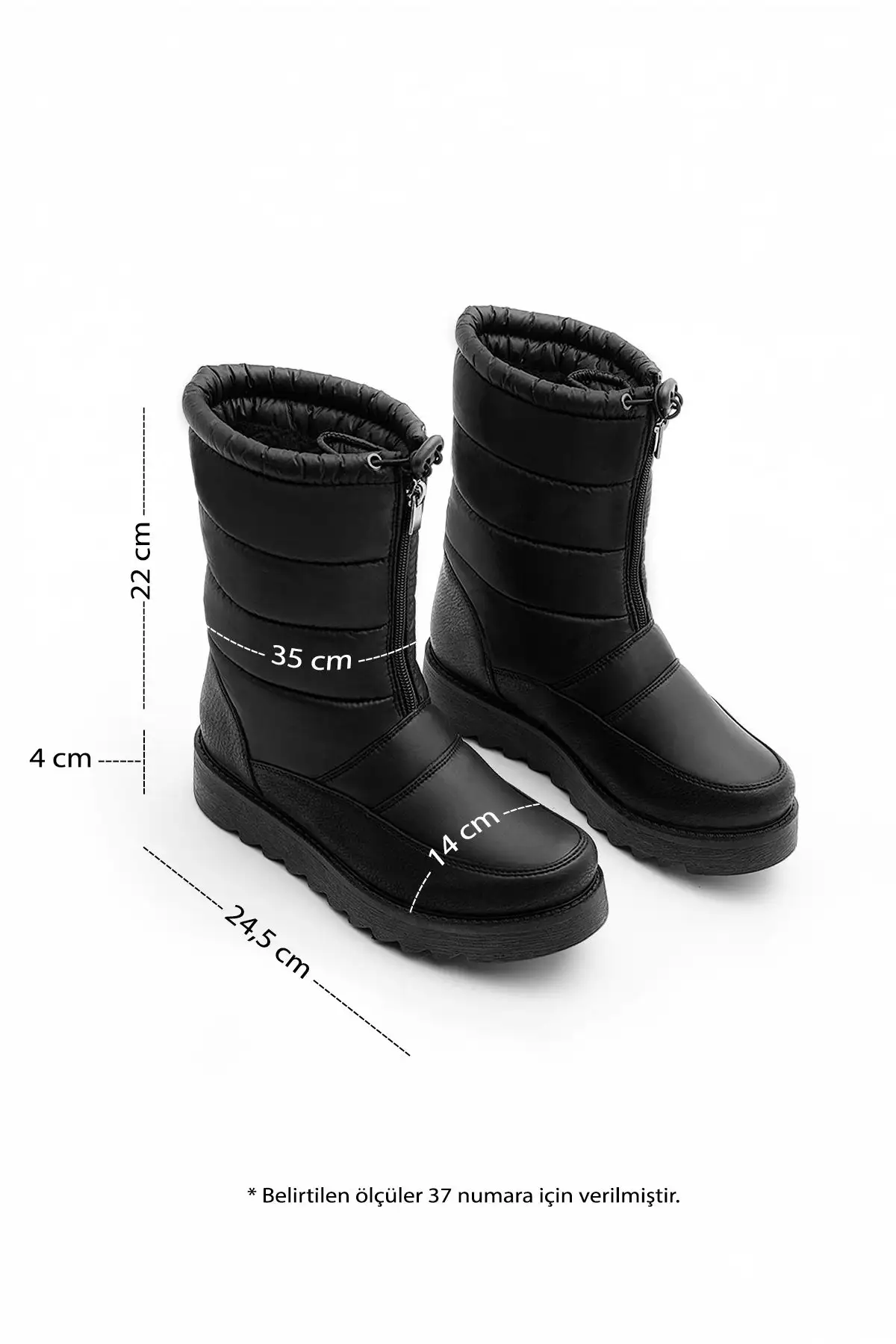 پسر برفی زن ضخیم پایه خزدار خزدار با لاستیک سیاه - 2412 پسر برفی زن ضخیم پایه خزدار خزدار با لاستیک سیاه - 2412