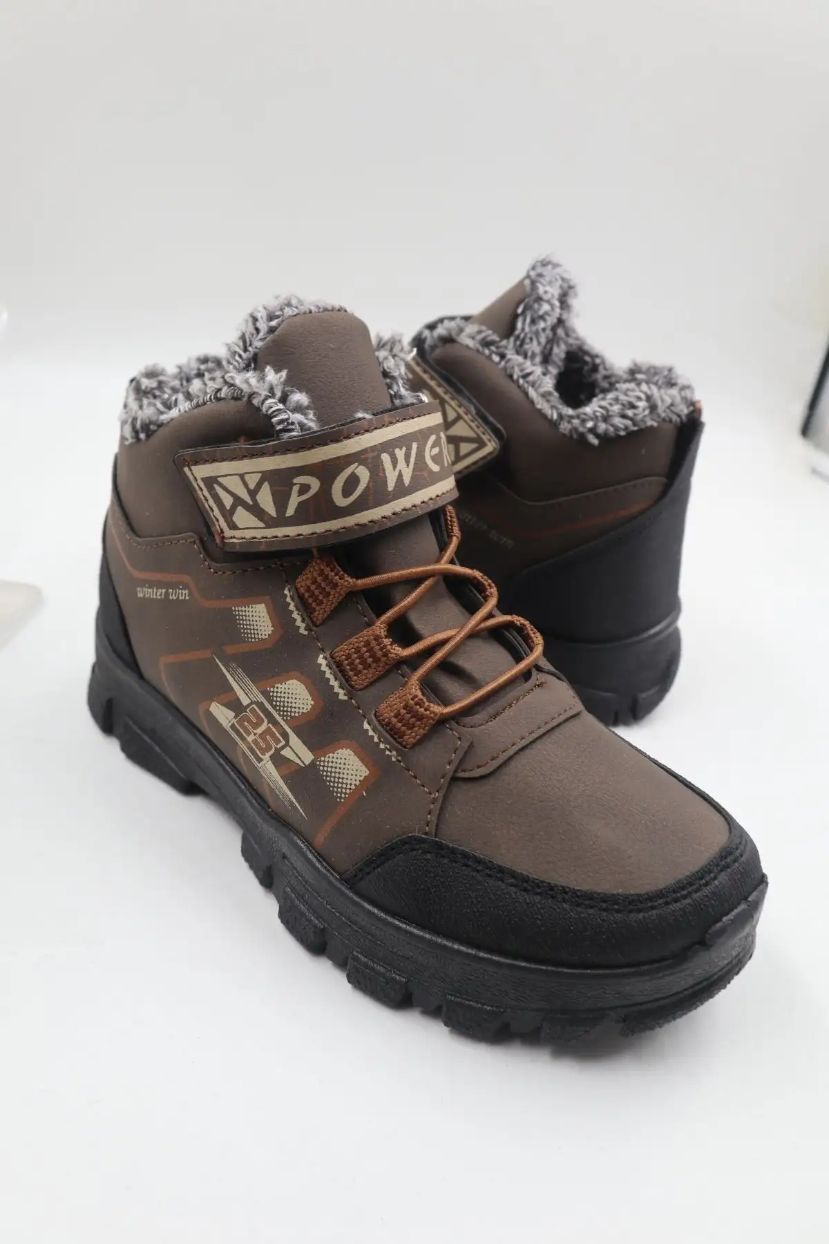 Zipper Woolen Zipper Khaki Daily Boat - 2358 Zipper Woolen Zipper Khaki Daily Boat - 2358