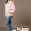 27758 کفش کتانی یونیسکس بچه گانه سفید Velcro High Top - 1618