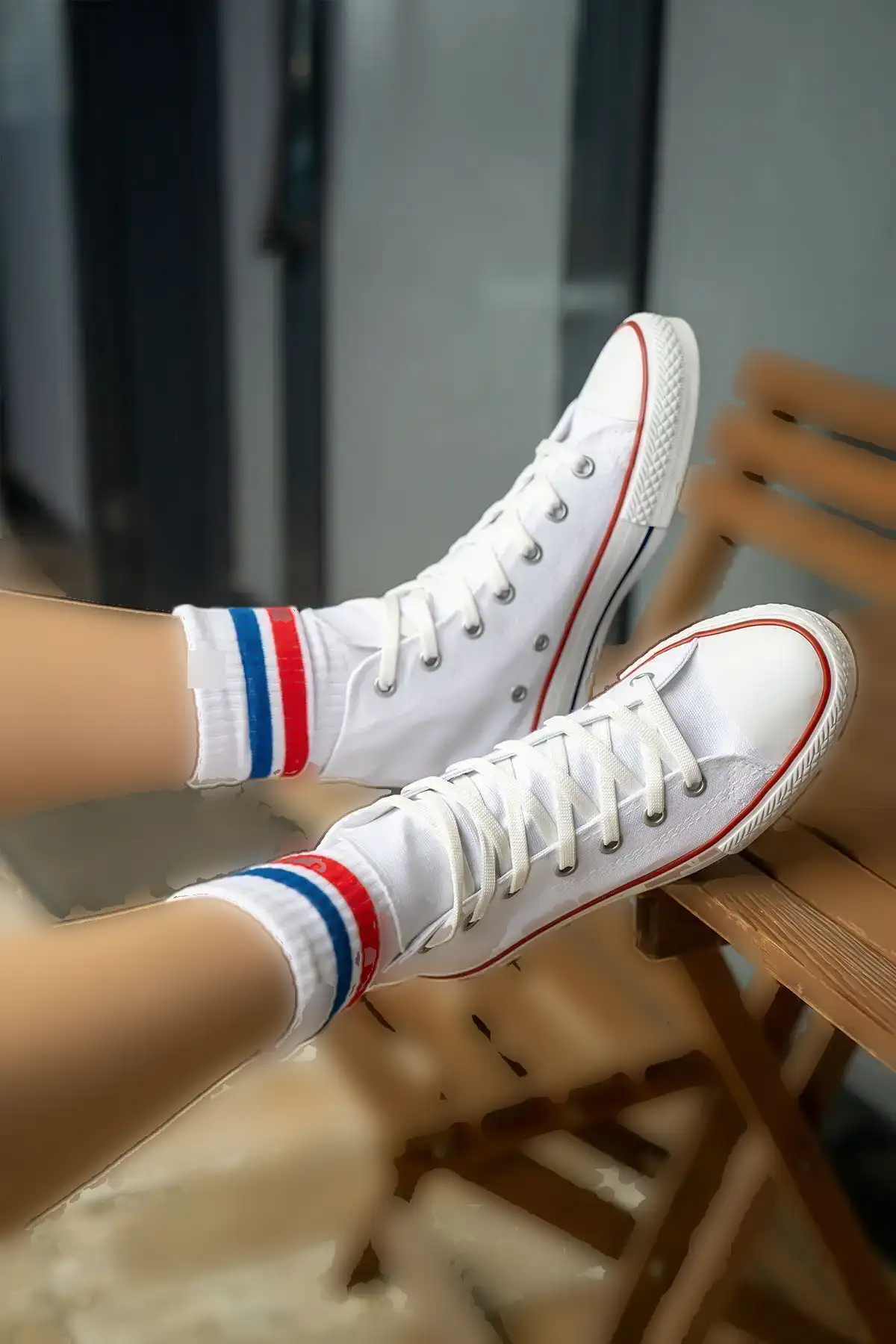 کفش کتانی یونیکس مدل کتانی بلند بلند - 2257 کفش کتانی یونیکس مدل کتانی بلند بلند - 2257