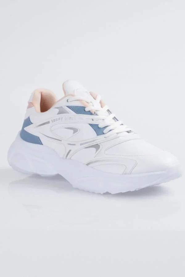 unisex White Pink Faylon Base Sport Shoes TBB013 - 2290