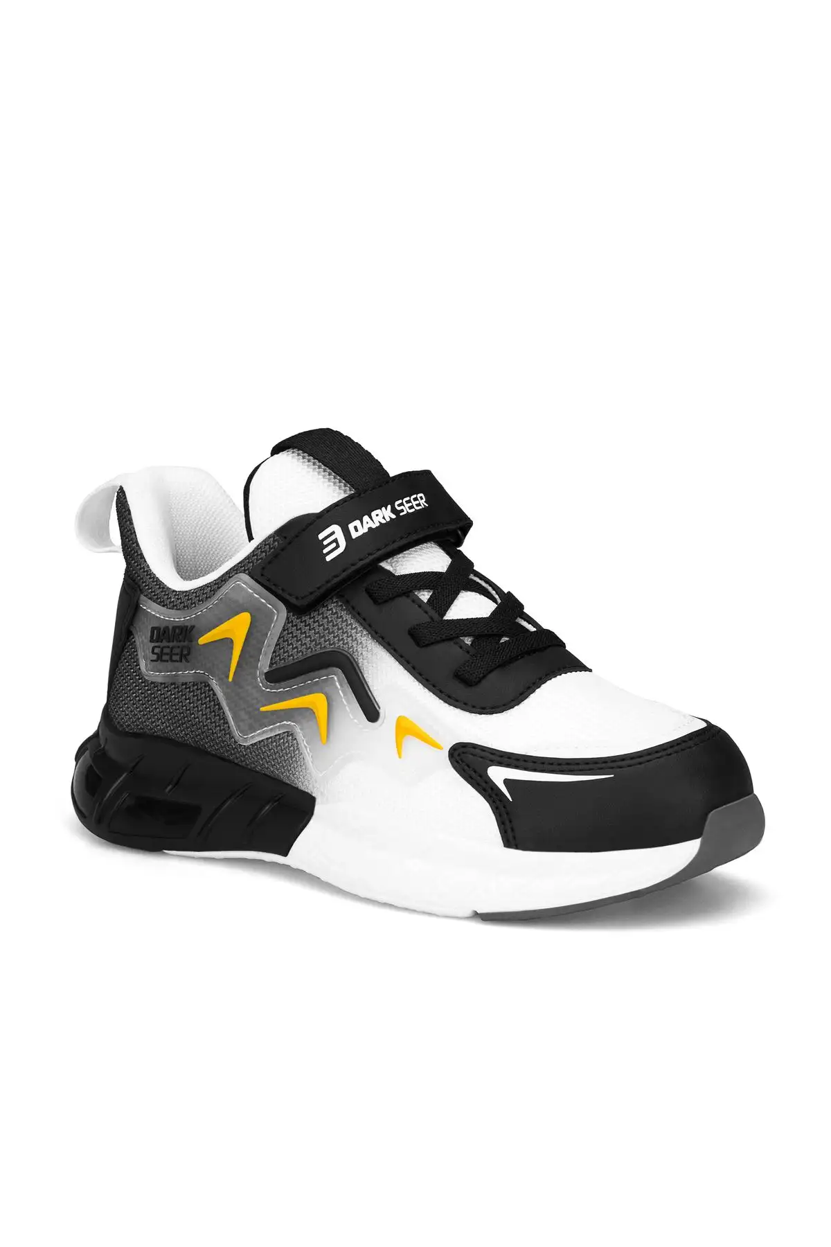 کفش کتانی بچه گانه زرد مشکی - 1414 کفش کتانی بچه گانه زرد مشکی - 1414