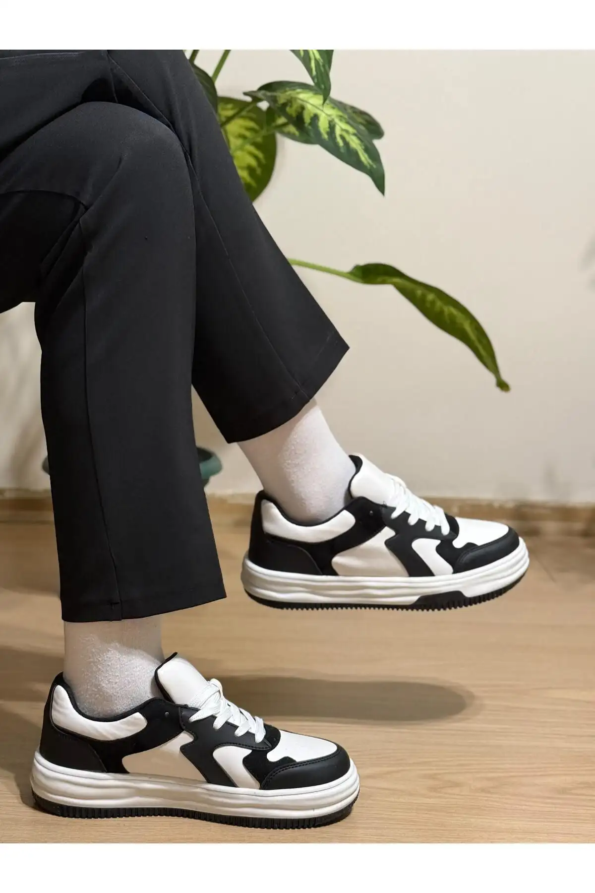 کفش های کفش ورزشی زن سیاه - 2250 کفش های کفش ورزشی زن سیاه - 2250