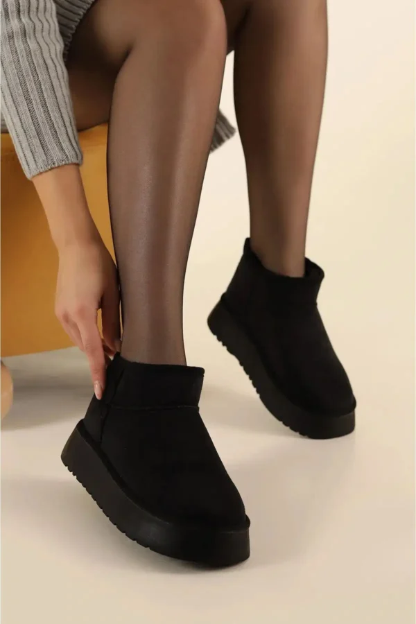 Suet Black Women in Base Writer Base Base Women Bot & Bootie - 2377