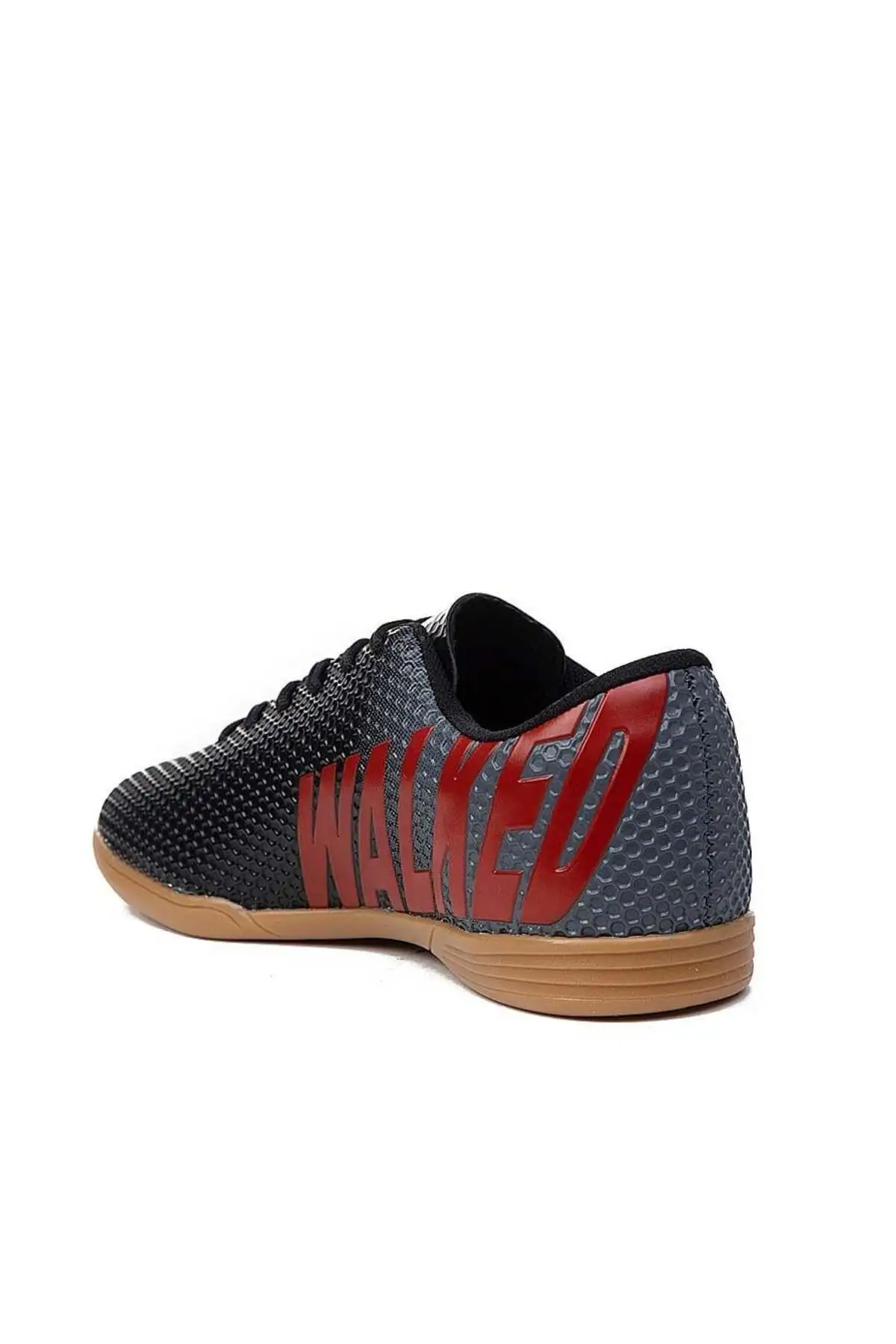 کفش داخلی فوتسال زیره یونیسکس مشکی قرمز لاستیکی بدون لغزش - 1846 کفش داخلی فوتسال زیره یونیسکس مشکی قرمز لاستیکی بدون لغزش - 1846