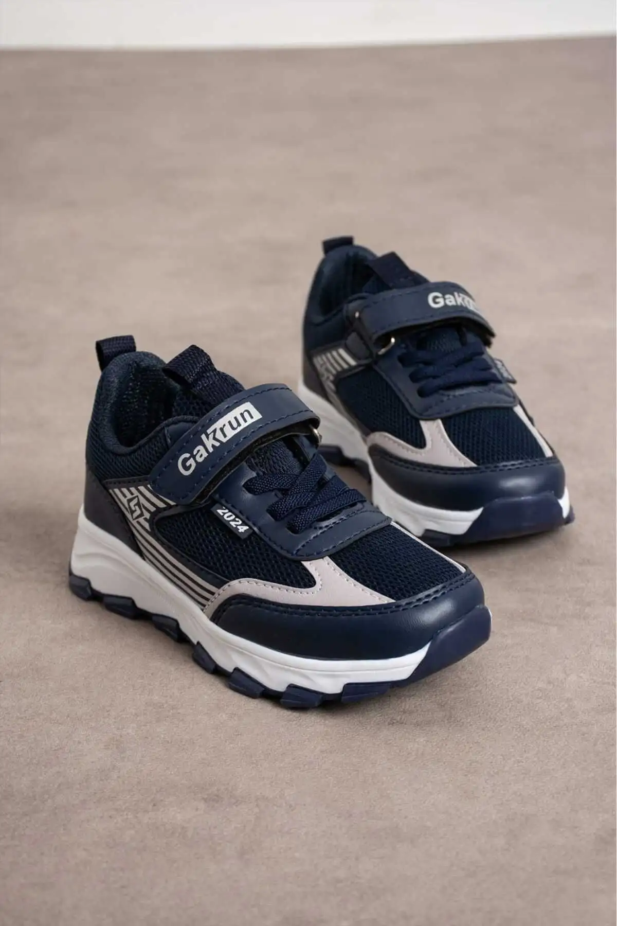 یونیسکس بچه گانه Velcro elastic کفش کتانی راحت روزانه anorak کفش ورزشی سبک وزن زیره پلی - 1659