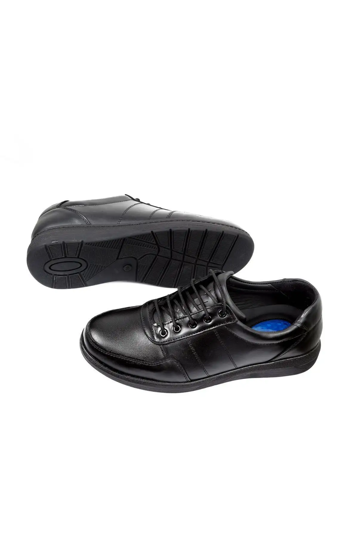 ارتوپدی ماساژ پاشنه کفش مردانه زمستانی چرم اصل Lace Up Bva-18 - 1865 ارتوپدی ماساژ پاشنه کفش مردانه زمستانی چرم اصل Lace Up Bva-18 - 1865