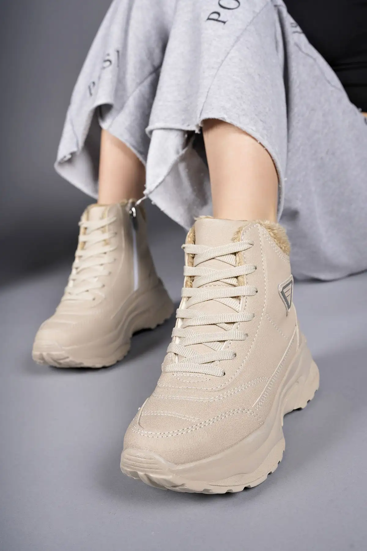 Beige Unisex Bot 0012123 - 2371 Beige Unisex Bot 0012123 - 2371
