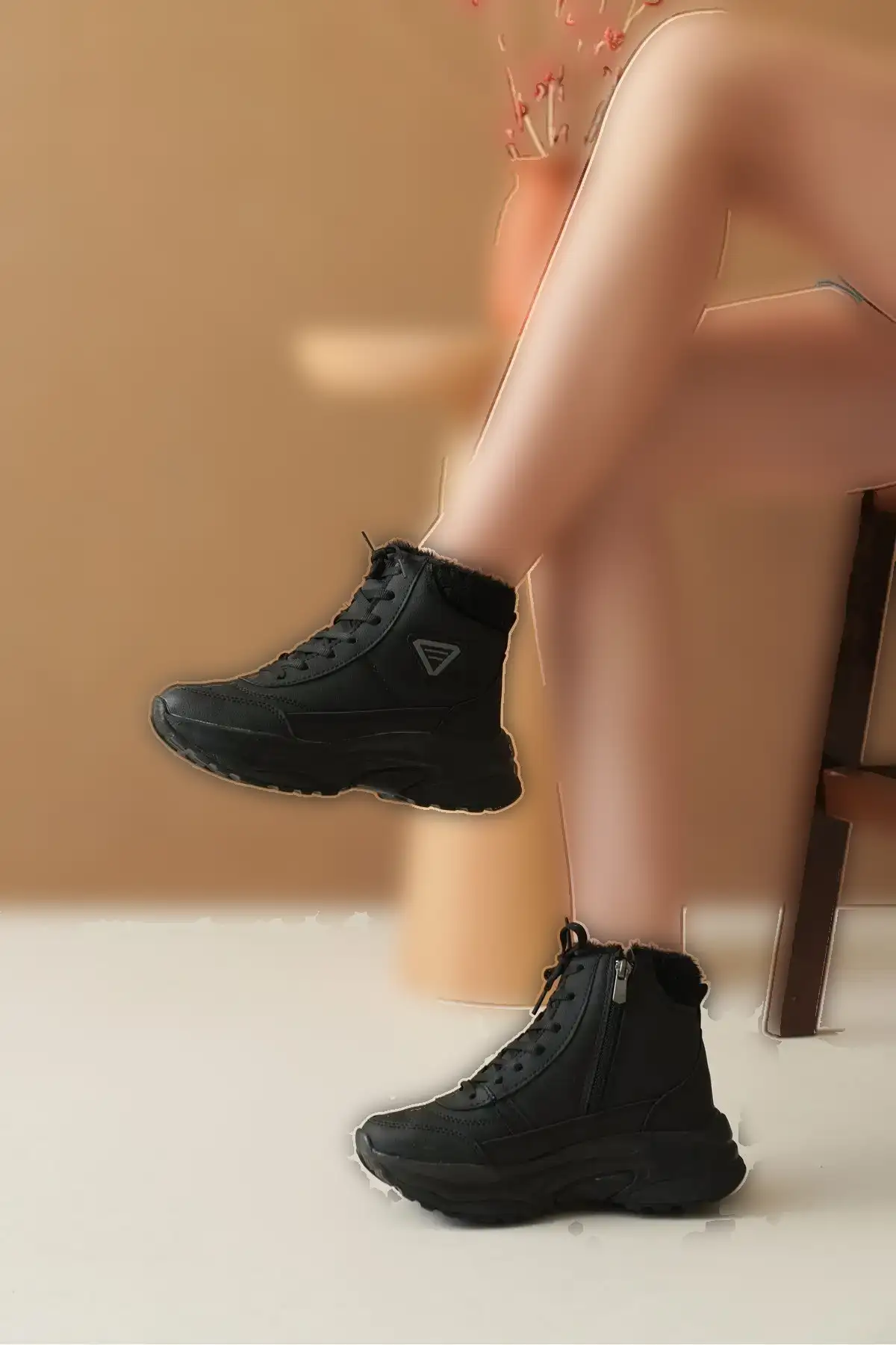 Black Black Unisex Bot 0012123 - 2348 Black Black Unisex Bot 0012123 - 2348