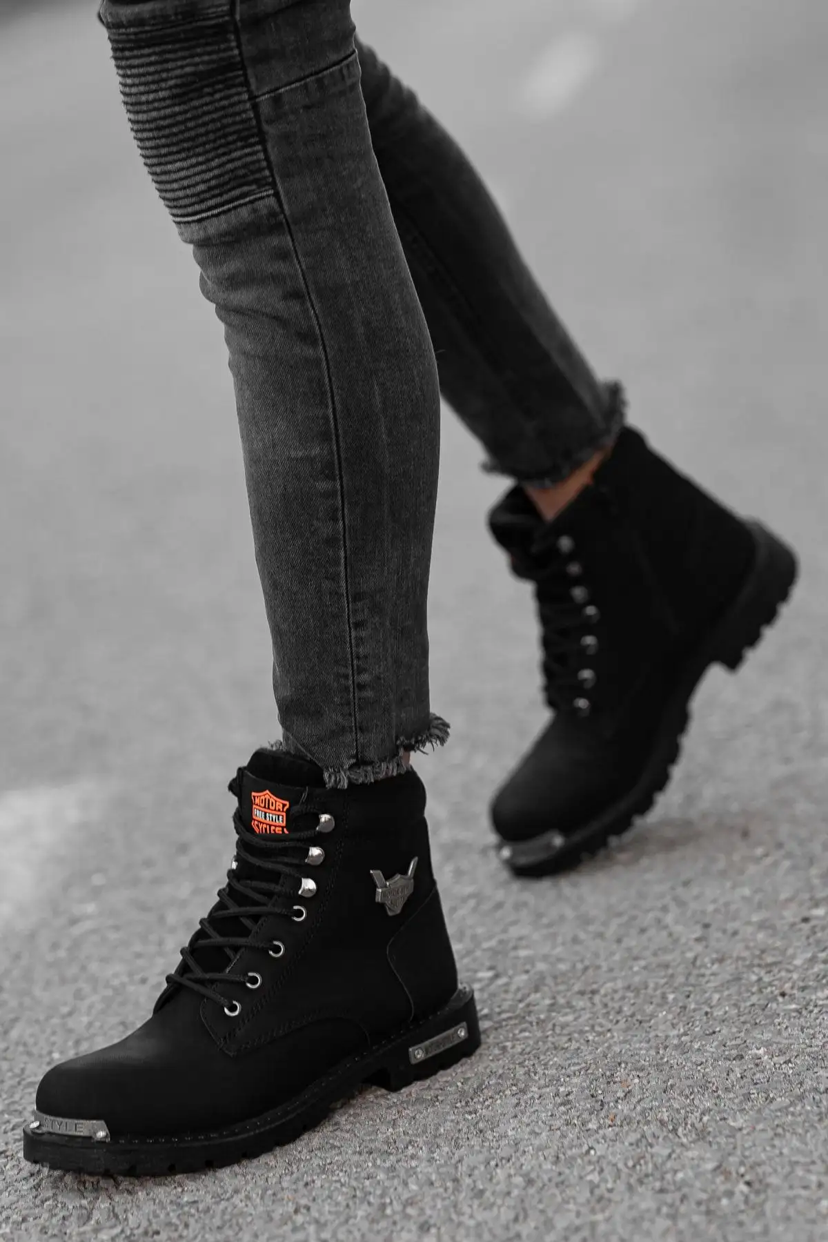 Barnard Hot Primer Zipper Rubber Kaymaz Base Unisex Bot - 2365 Barnard Hot Primer Zipper Rubber Kaymaz Base Unisex Bot - 2365