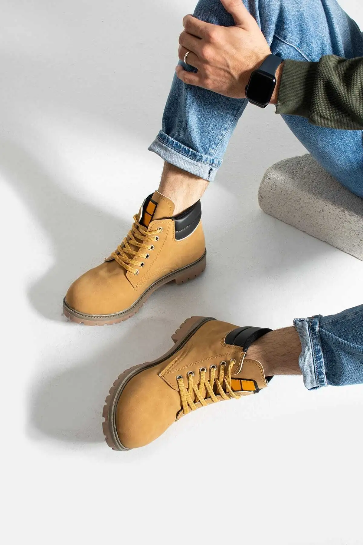 چکمه های زمستانی یونیسکس بدون لغزش کفی ضد آب - 2214 چکمه های زمستانی یونیسکس بدون لغزش کفی ضد آب - 2214