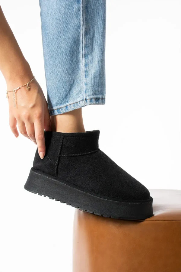 Suet Black Women in Base Writer Base Base Women Bot & Bootie - 2377