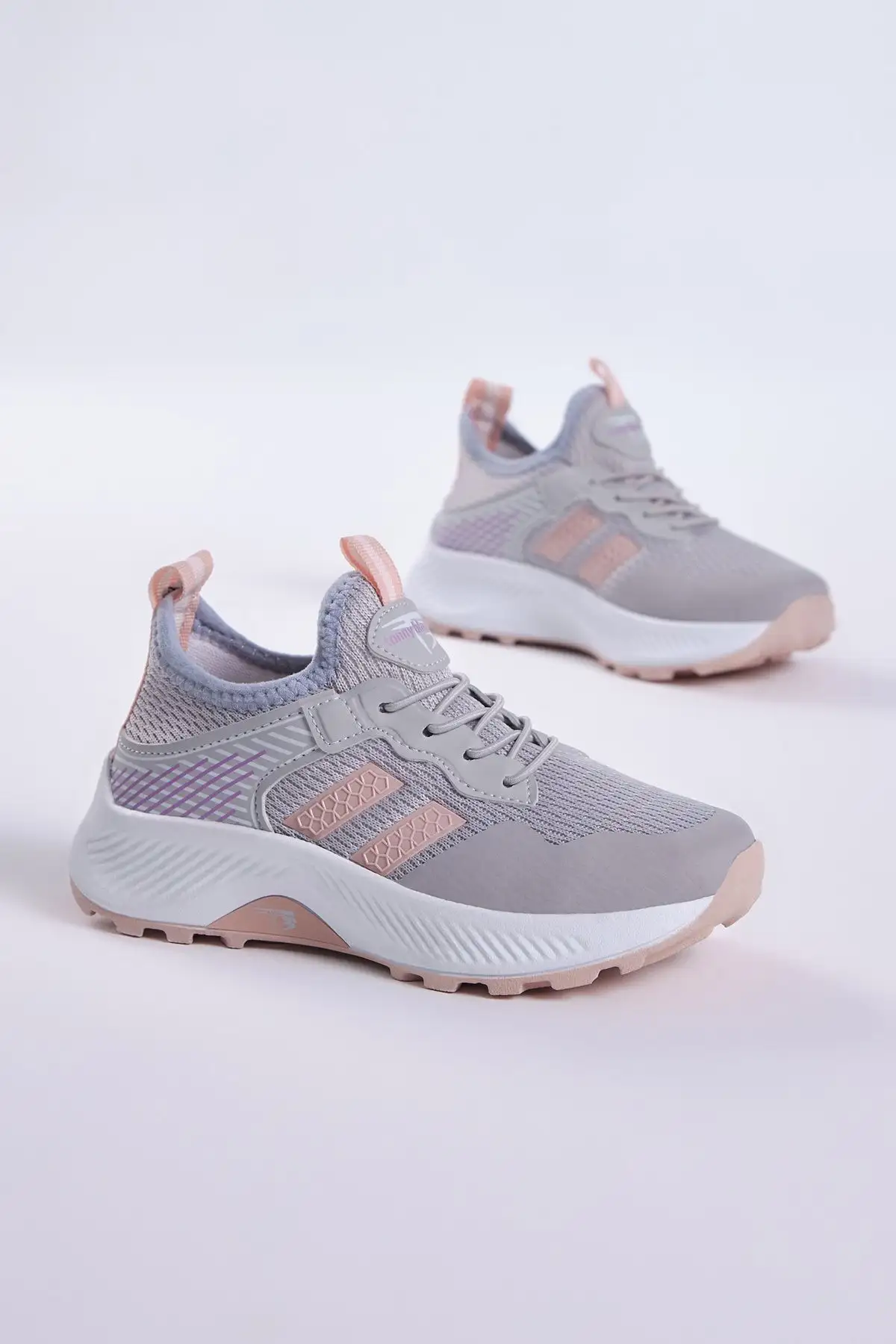 کفش ورزشی توری پارچه ای راحت تنفسی پودر یخ یونیسکس کودکان - 1553 کفش ورزشی توری پارچه ای راحت تنفسی پودر یخ یونیسکس کودکان - 1553