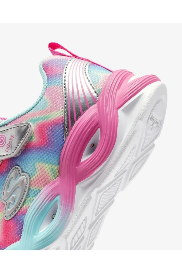Twisty Glow - Sorbet Swirl Big Girl Grey Lighted Sports Shoes 303716l Smlt - 1392