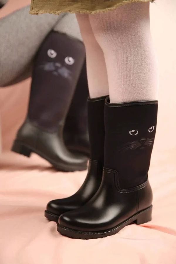 Cat Cat Bıyacı Boot Boot Black - 2324