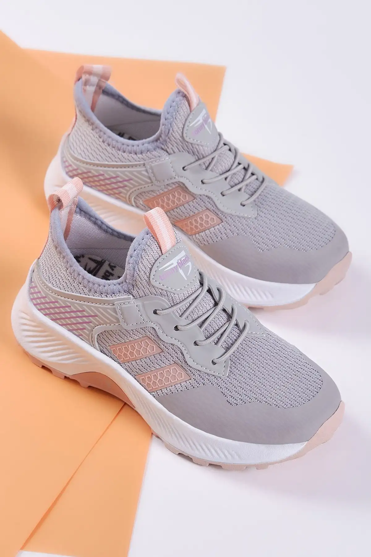 کفش ورزشی توری پارچه ای راحت تنفسی پودر یخ یونیسکس کودکان - 1553 کفش ورزشی توری پارچه ای راحت تنفسی پودر یخ یونیسکس کودکان - 1553