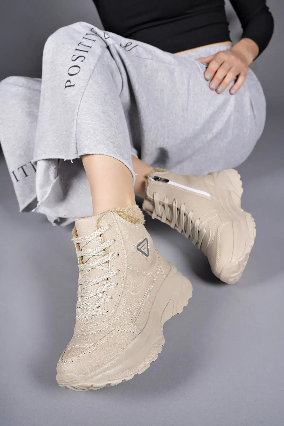Beige Unisex Bot 0012123 - 2371 Beige Unisex Bot 0012123 - 2371