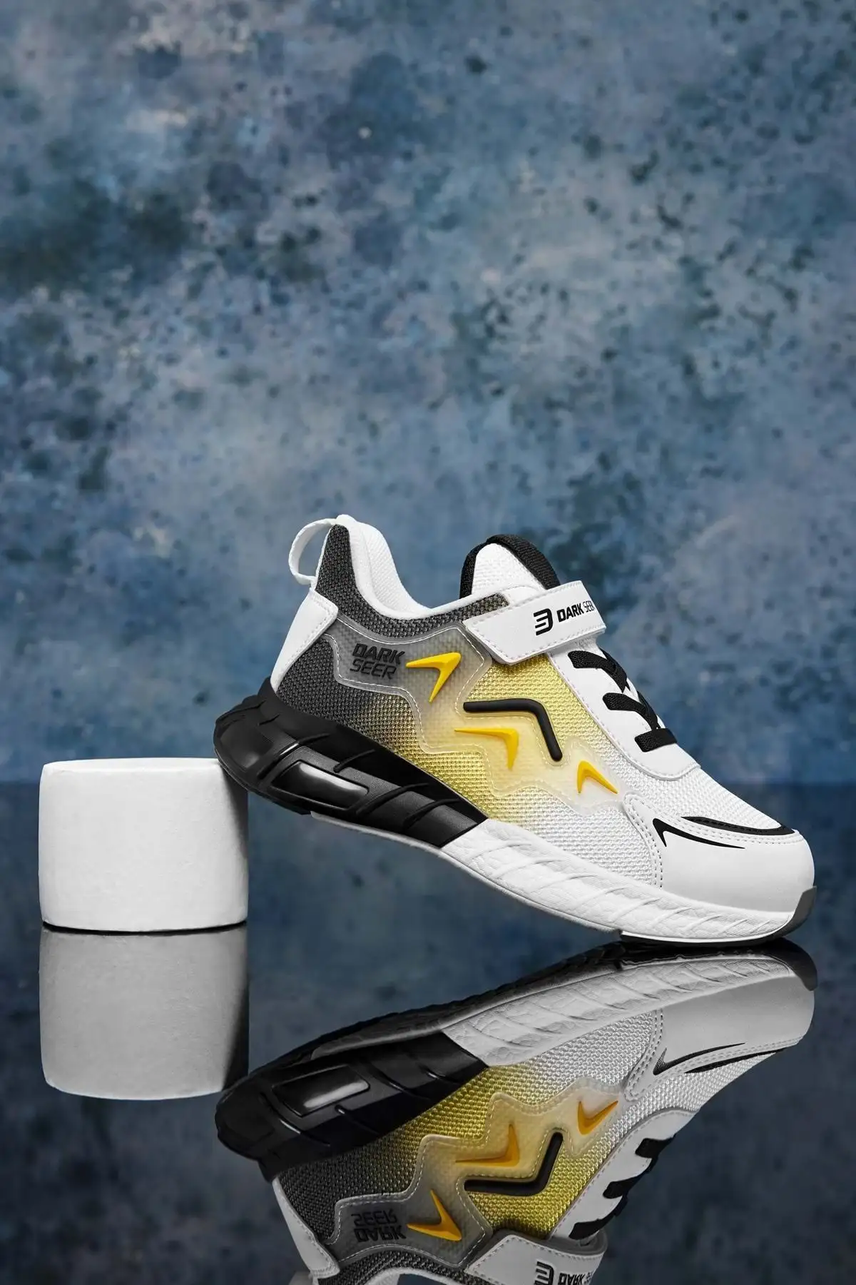 کفش ورزشی بچه گانه زرد سفید Ds Mirana - 1486 کفش ورزشی بچه گانه زرد سفید Ds Mirana - 1486