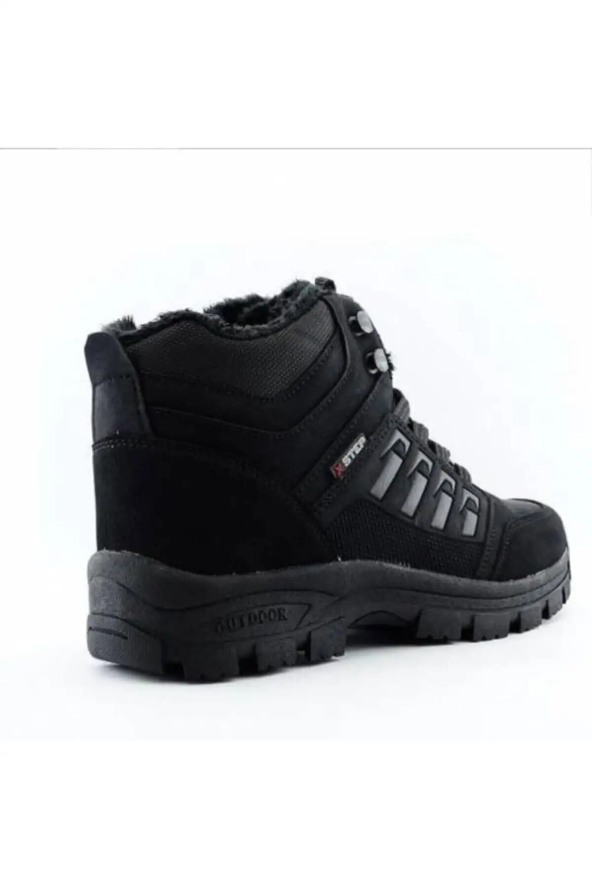 چکمه های مردانه مشکی زمستانی ضد آب اسپرت کوهنوردی ضد لغزش - 1885 چکمه های مردانه مشکی زمستانی ضد آب اسپرت کوهنوردی ضد لغزش - 1885