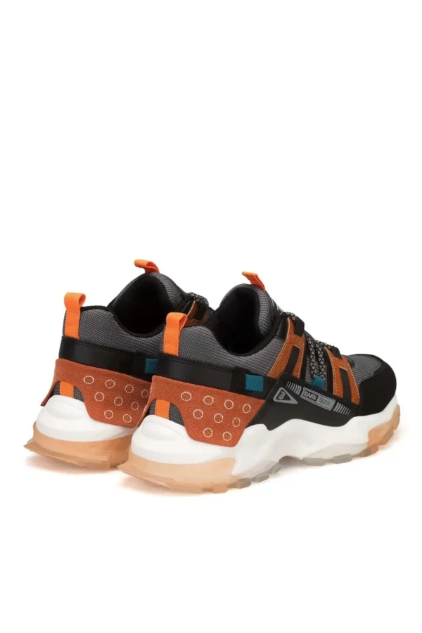 DS Albers Black Orange Men Sneaker - 2688