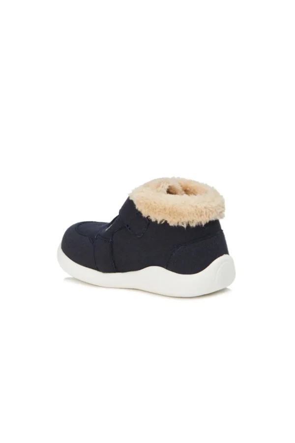 Tinky Furry Unisex First Step Navy Blue Daily Shoes - 2750