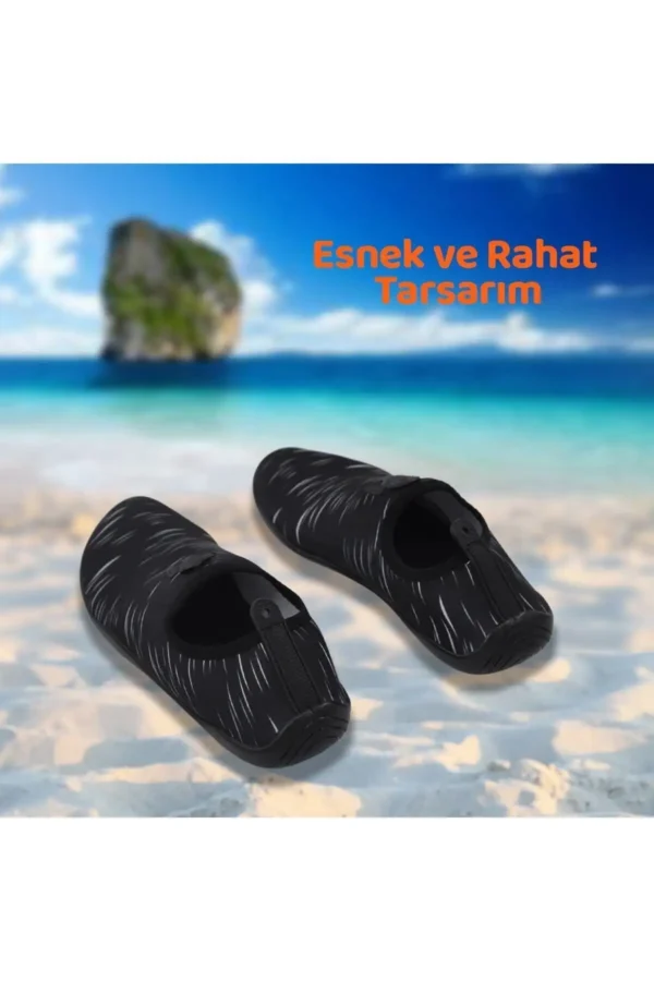 Hayal Black -and -White Multi -Purpose Beach و Sea -3022