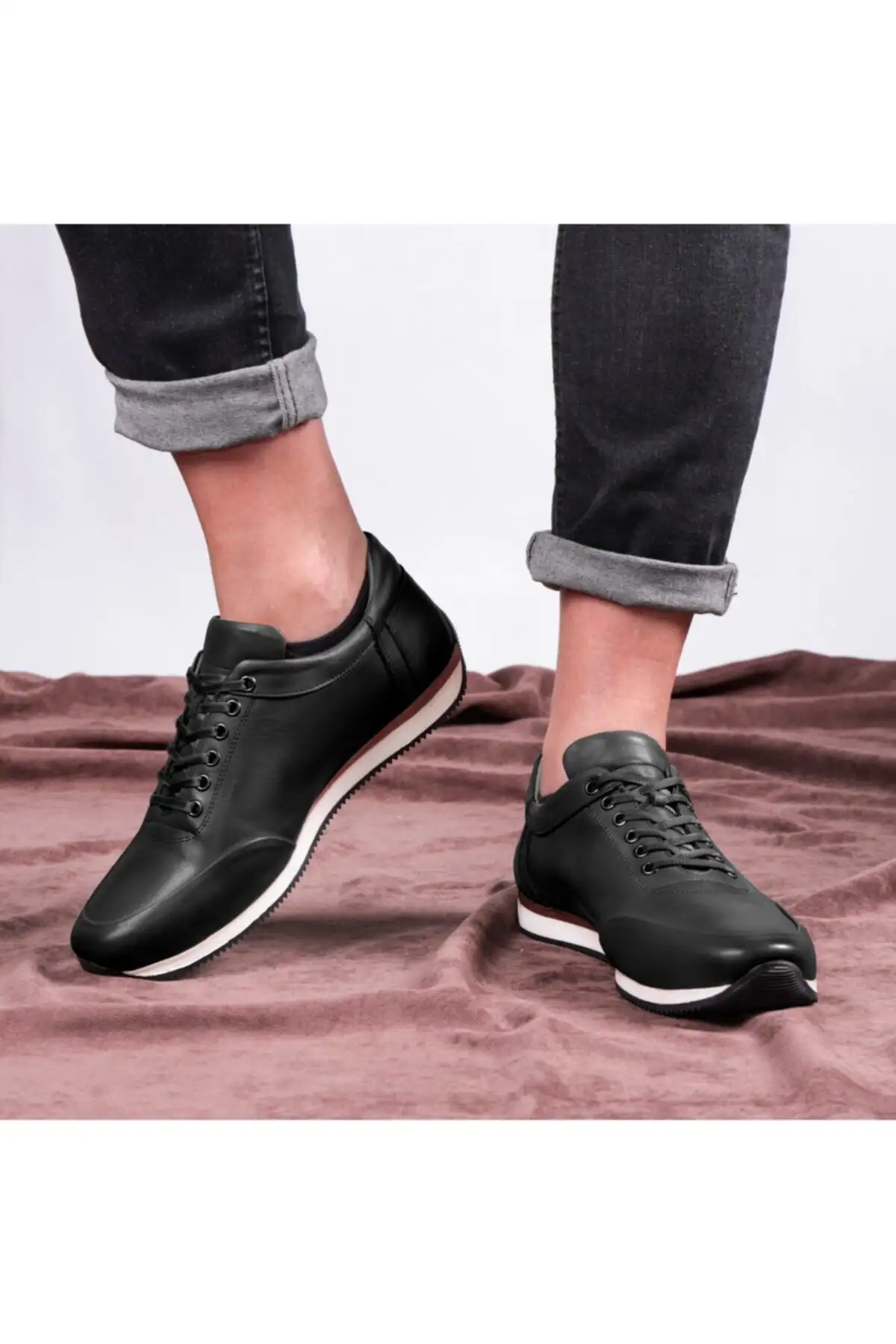 کفش های روزانه مردانه چرمی واقعی ، کفش های گاه به گاه ، کفش 100 ٪ چرمی ، 4 فصل - 2909 کفش های روزانه مردانه چرمی واقعی ، کفش های گاه به گاه ، کفش 100 ٪ چرمی ، 4 فصل - 2909