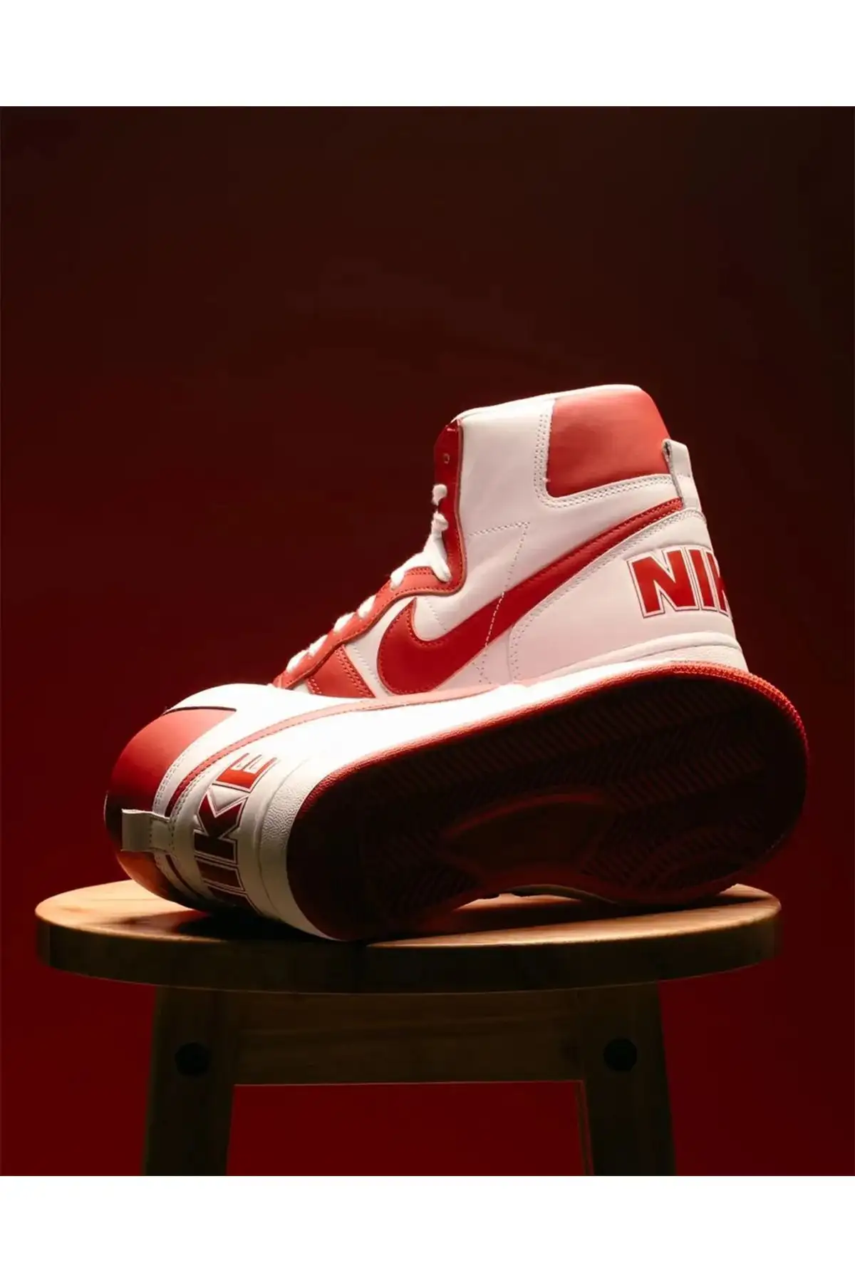 Terminator High University Red and White Edition FJ4454-100 بسکتبال - 2944 Terminator High University Red and White Edition FJ4454-100 بسکتبال - 2944