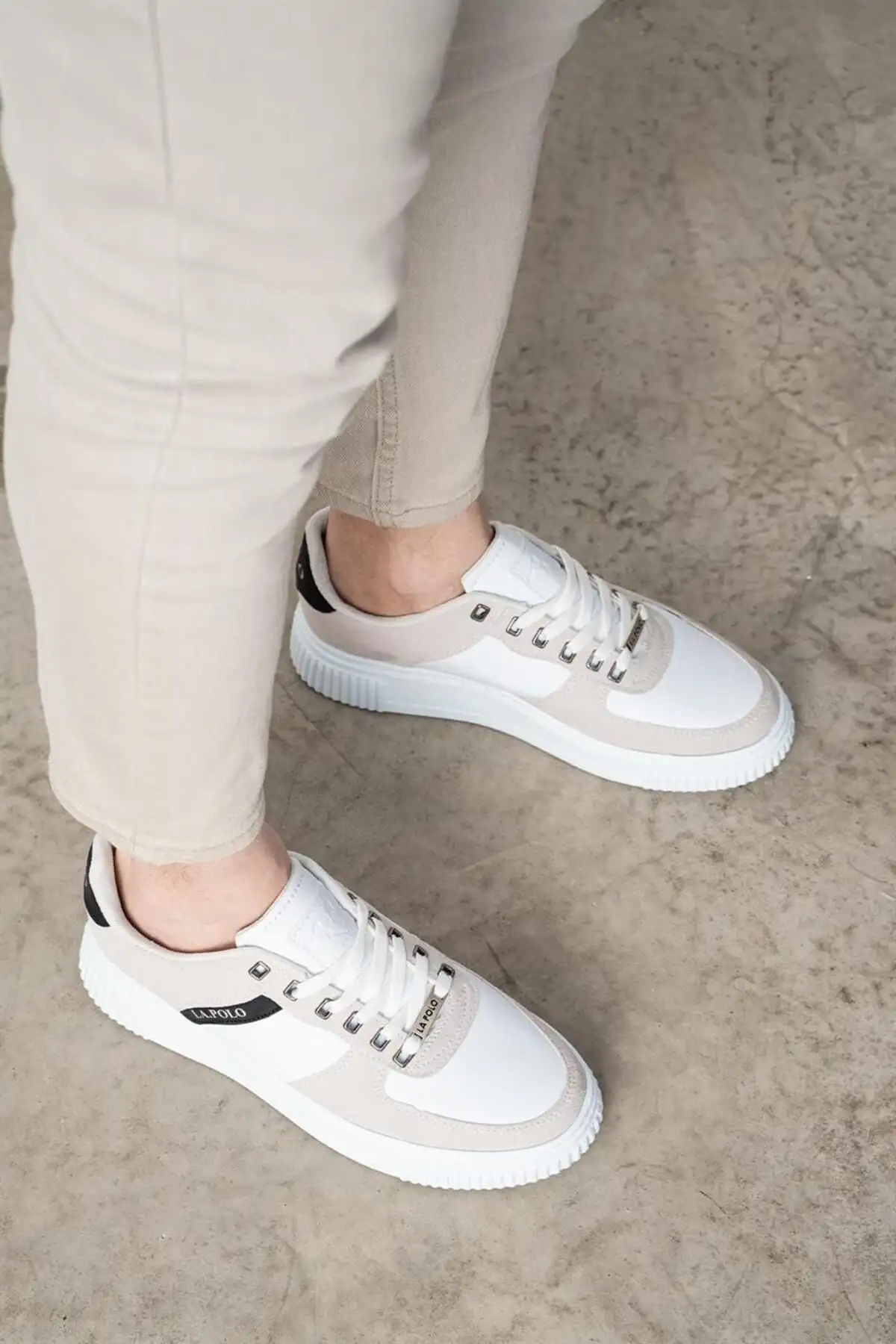 311 ICE WHITE ICE سیاه و سفید کفش های روزانه مردان سفید - 2614 311 ICE WHITE ICE سیاه و سفید کفش های روزانه مردان سفید - 2614