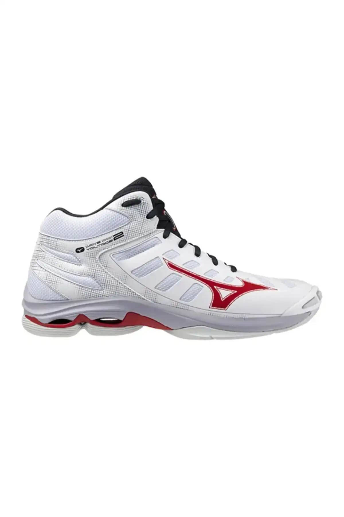 ولتاژ موج 2 کفش والیبال میانه یونیزکس سفید / قرمز - 2863 ولتاژ موج 2 کفش والیبال میانه یونیزکس سفید / قرمز - 2863