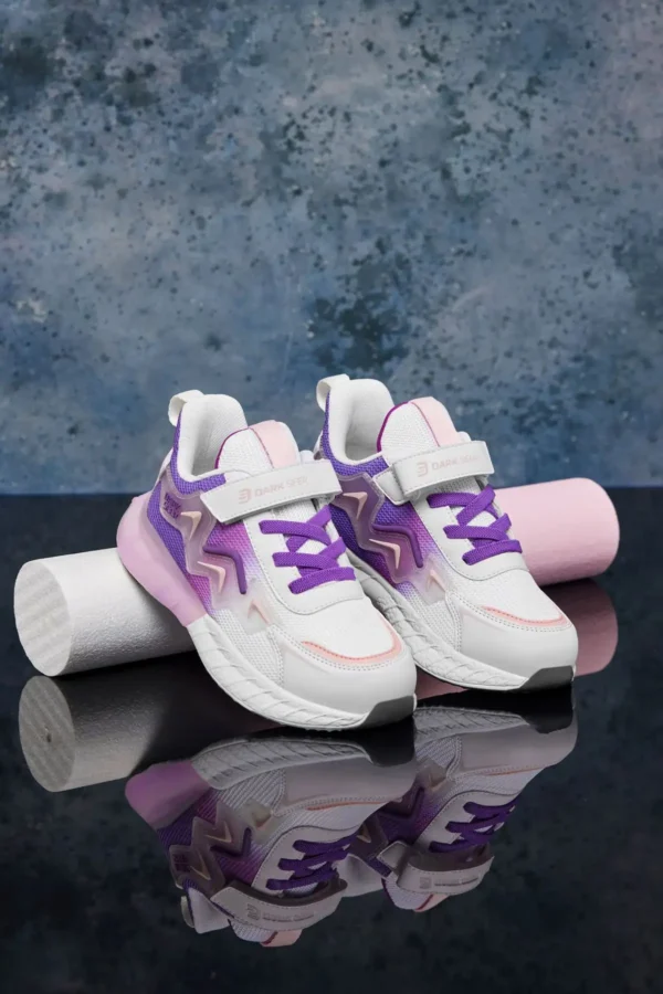 کفش ورزشی DS Mirana White Purple Purple - 2536