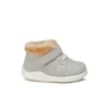 Tinky Furry Unisex First Step Grey Daily Shoes - 2777