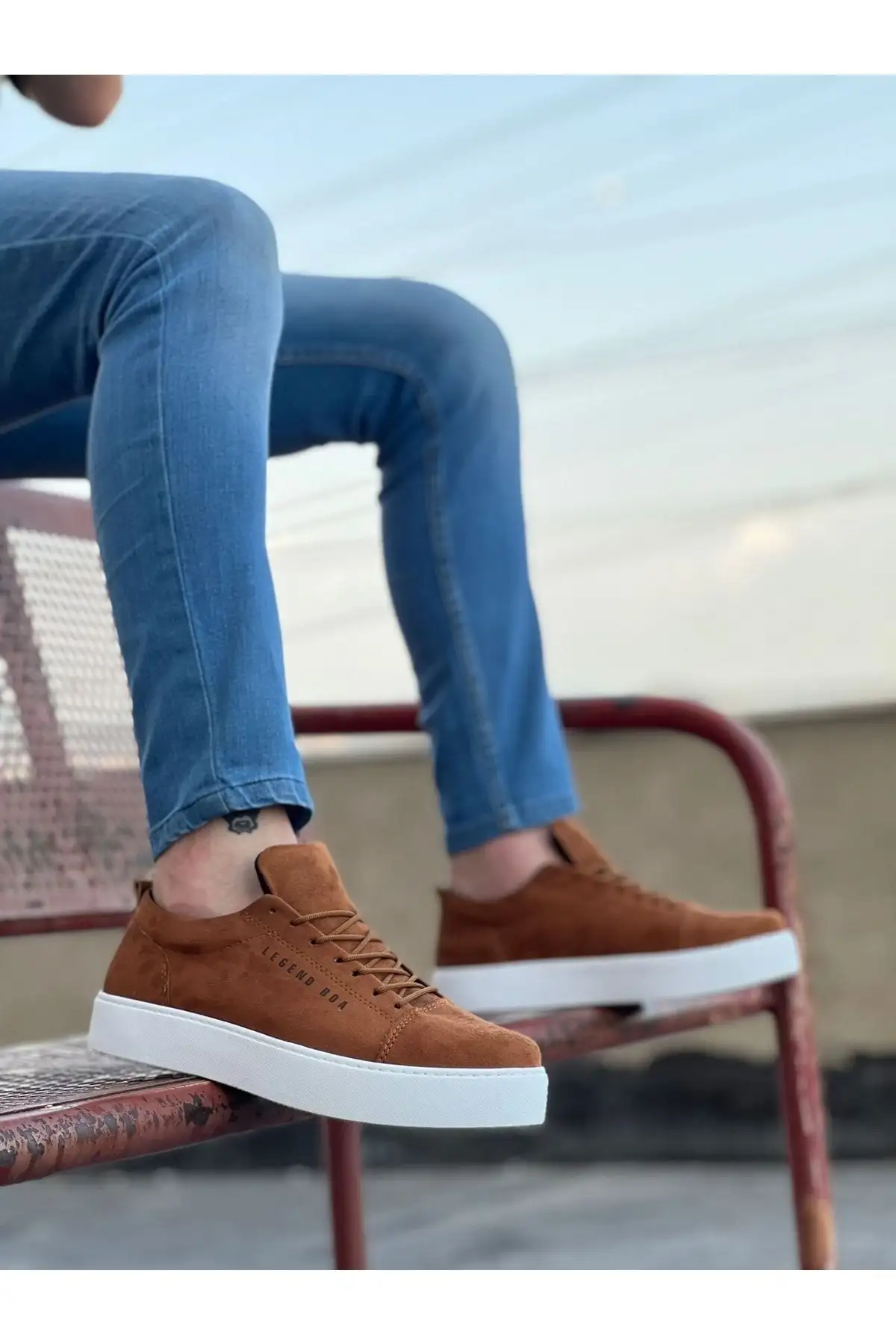 توری روزانه توری سفید Taba White -Up ارتوپدی انعطاف پذیر پایه ضخیم کفش ورزشی کلاسیک - 2566 توری روزانه توری سفید Taba White -Up ارتوپدی انعطاف پذیر پایه ضخیم کفش ورزشی کلاسیک - 2566