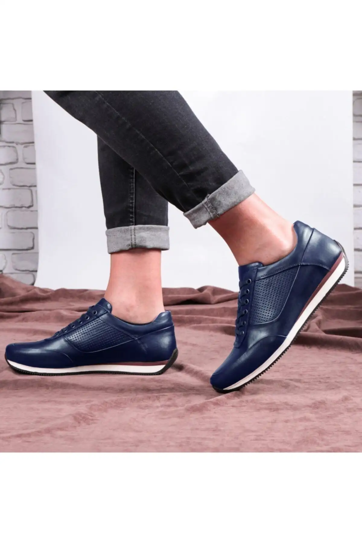 کفش های روزانه مردانه چرمی واقعی ، کفش های گاه به گاه ، کفش 100 ٪ چرمی ، 4 فصل - 2873 کفش های روزانه مردانه چرمی واقعی ، کفش های گاه به گاه ، کفش 100 ٪ چرمی ، 4 فصل - 2873