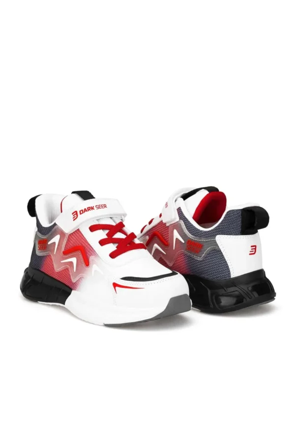DS Mirana White Red Black Bull Sneaker - 2541