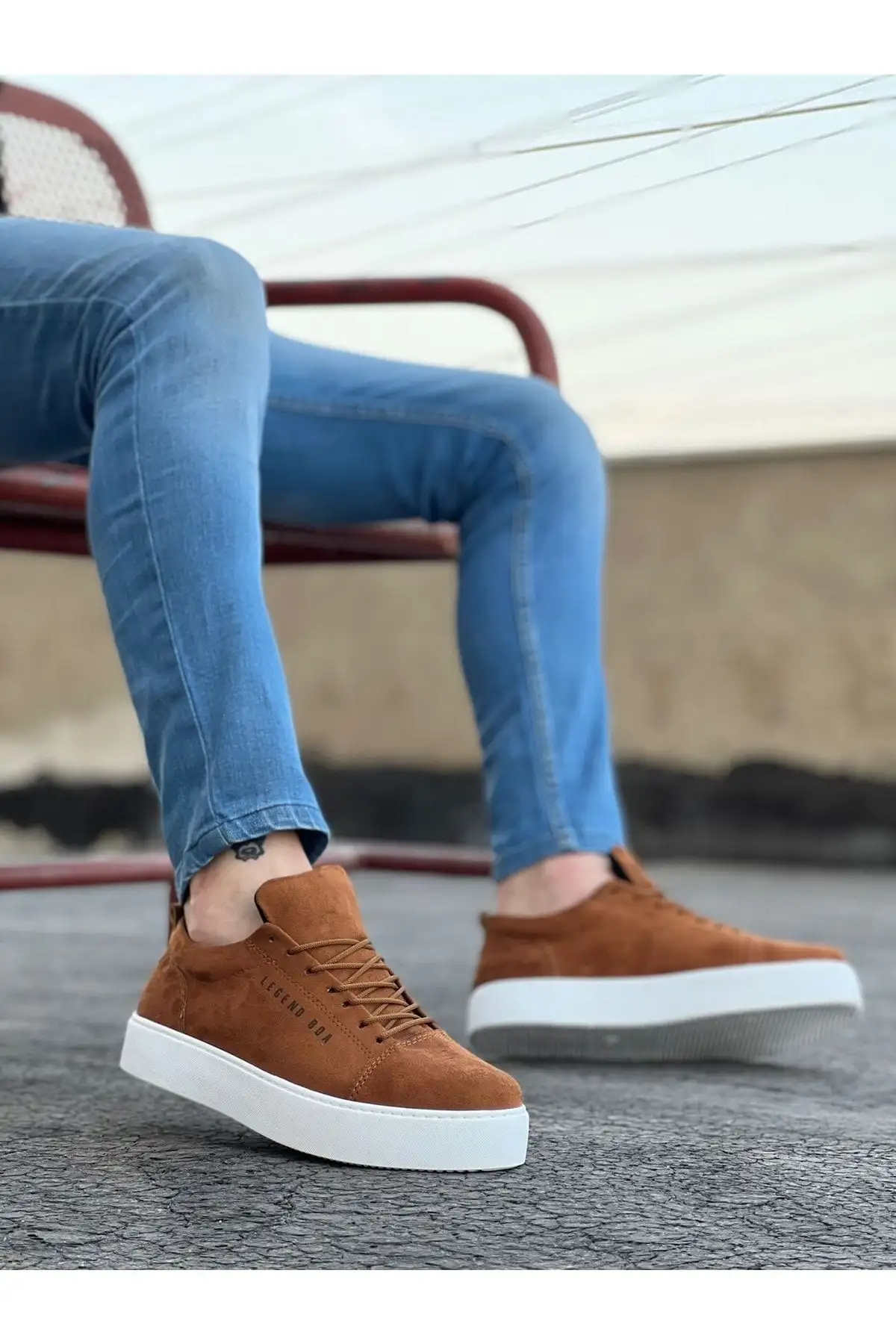 توری روزانه توری سفید Taba White -Up ارتوپدی انعطاف پذیر پایه ضخیم کفش ورزشی کلاسیک - 2566 توری روزانه توری سفید Taba White -Up ارتوپدی انعطاف پذیر پایه ضخیم کفش ورزشی کلاسیک - 2566