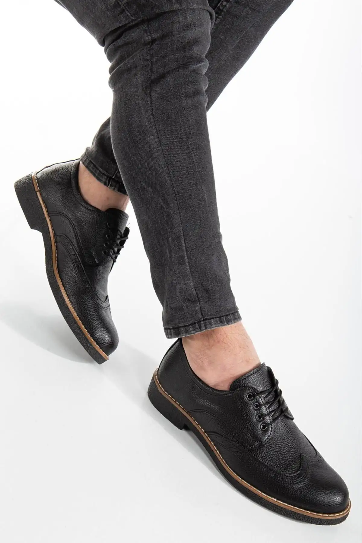 کفش های کلاسیک سیاه کلاسیک Ortapecik - 2469 کفش های کلاسیک سیاه کلاسیک Ortapecik - 2469