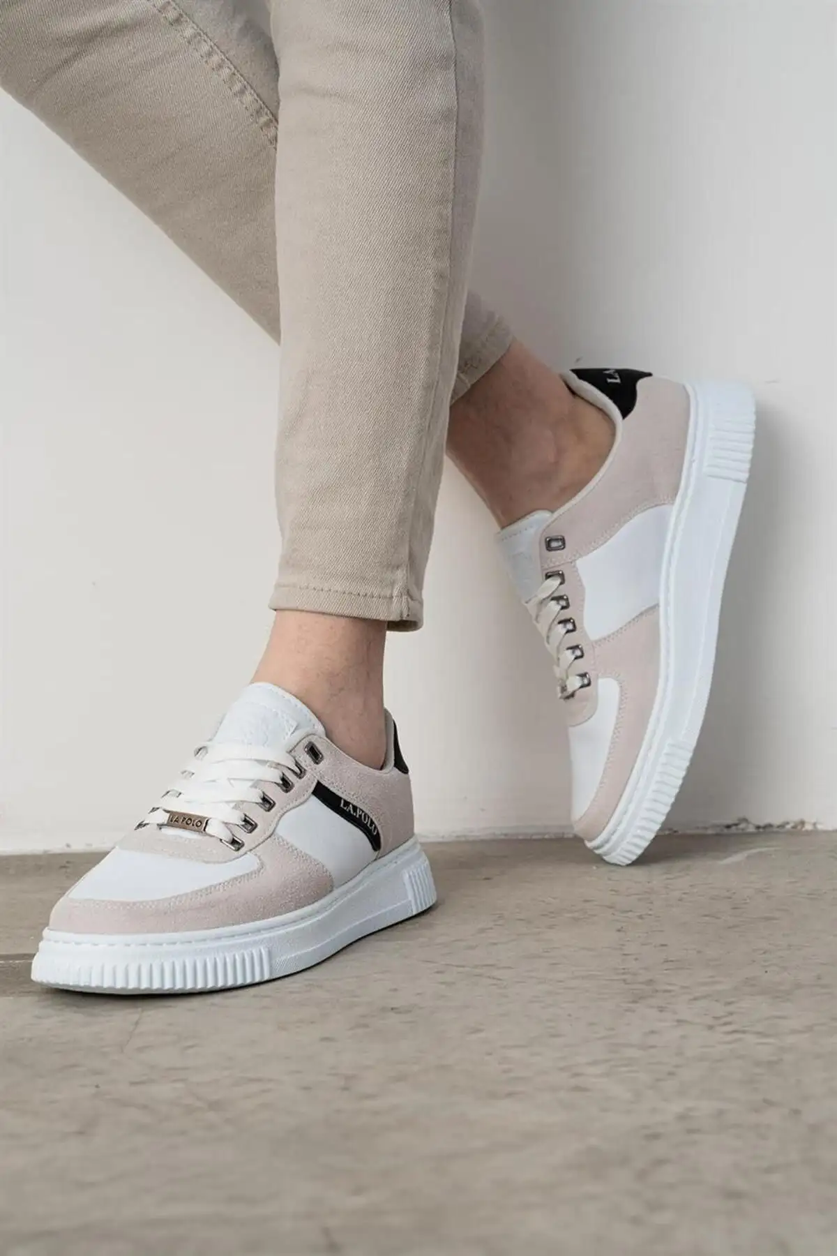 311 ICE WHITE ICE سیاه و سفید کفش های روزانه مردان سفید - 2614 311 ICE WHITE ICE سیاه و سفید کفش های روزانه مردان سفید - 2614